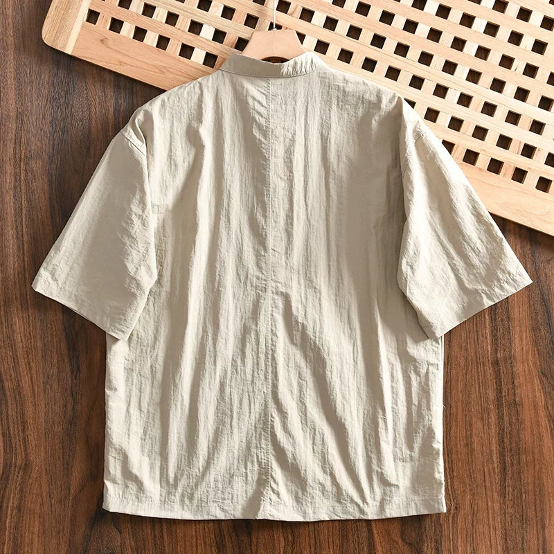 Quick-Drying  Breathable Casual Short-Sleeve Shirt