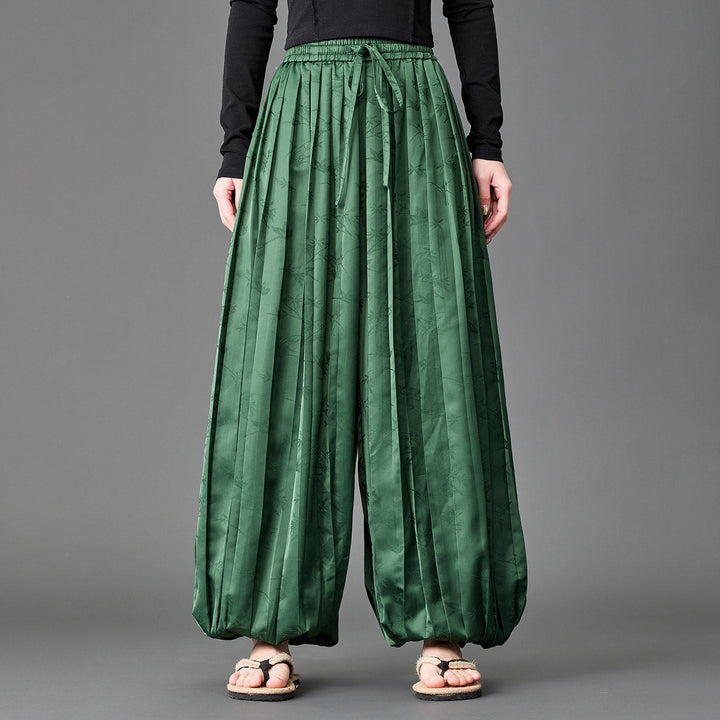 Pleated Loose Casual Pants