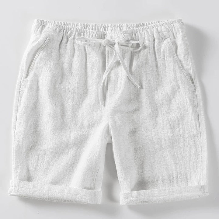 Retro Loose Elastic Waist Breathable Casual Shorts