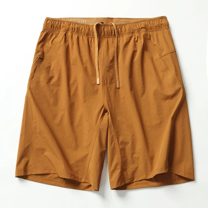 Casual Elastic-waist Athletic Shorts