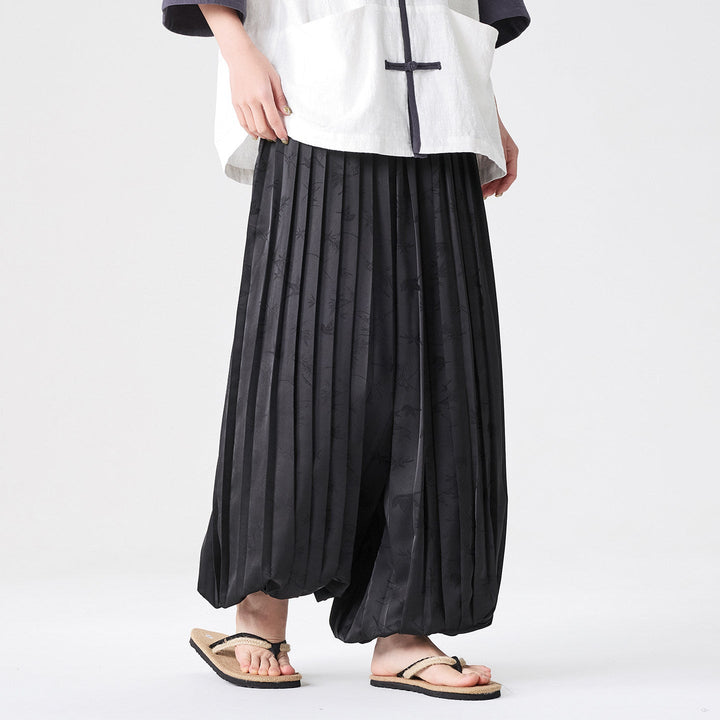 Pleated Loose Casual Pants