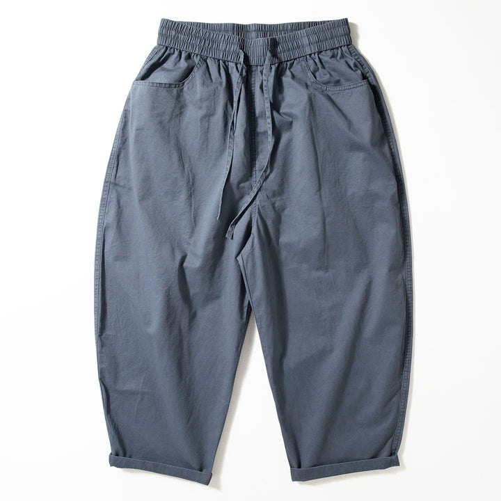 Casual Lightweight Cropped Wide-leg Pants