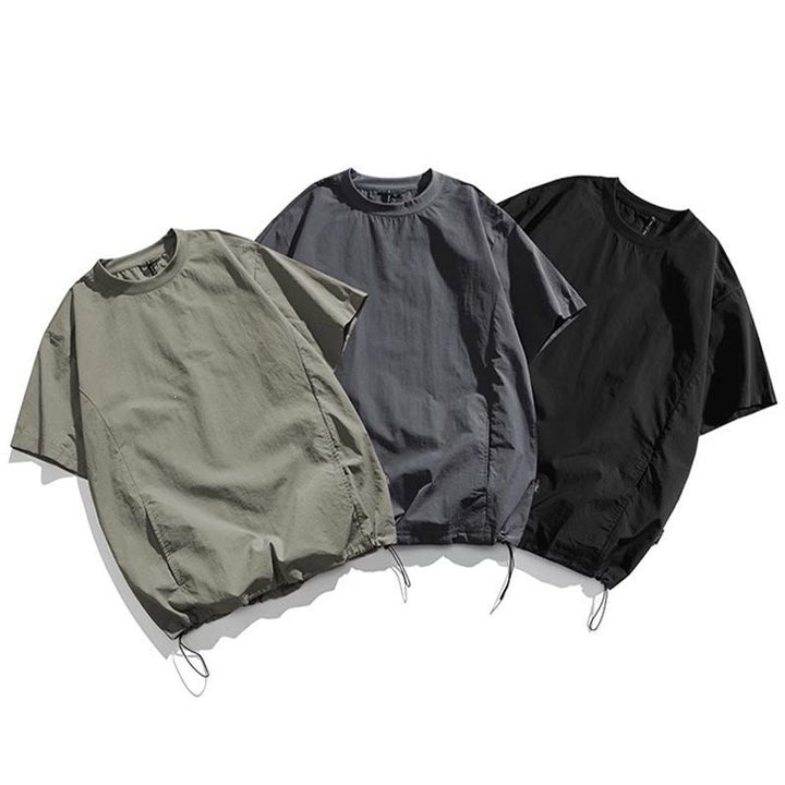 Retro Pocket Quick-Dry Thin T-Shirt