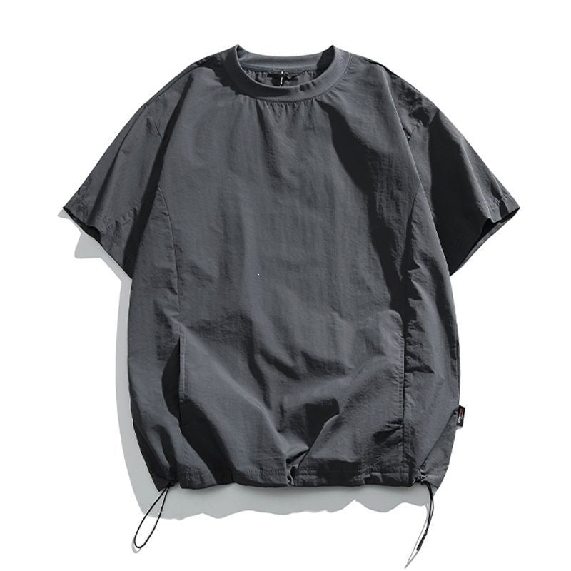Retro Pocket Quick-Dry Thin T-Shirt