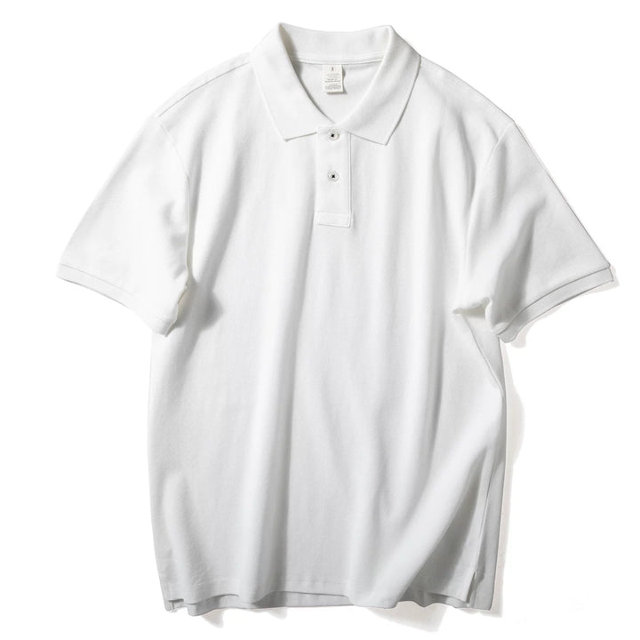 Breathable Pure Cotton Casual Polo Shirt