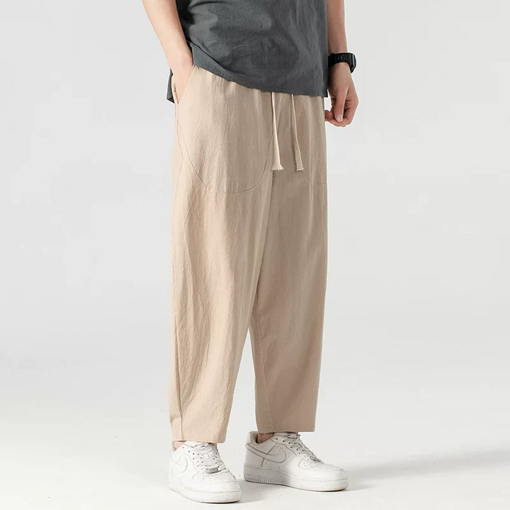 Loose-fitting Retro Lantern Pants