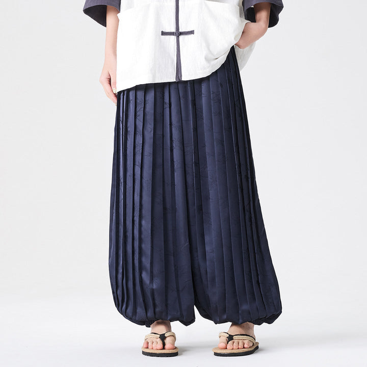 Pleated Loose Casual Pants