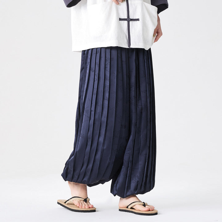 Pleated Loose Casual Pants