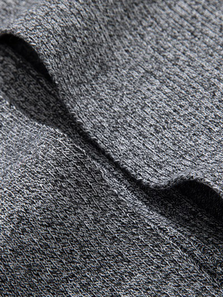 Solid Ribbed Knit Open Front Cardigan