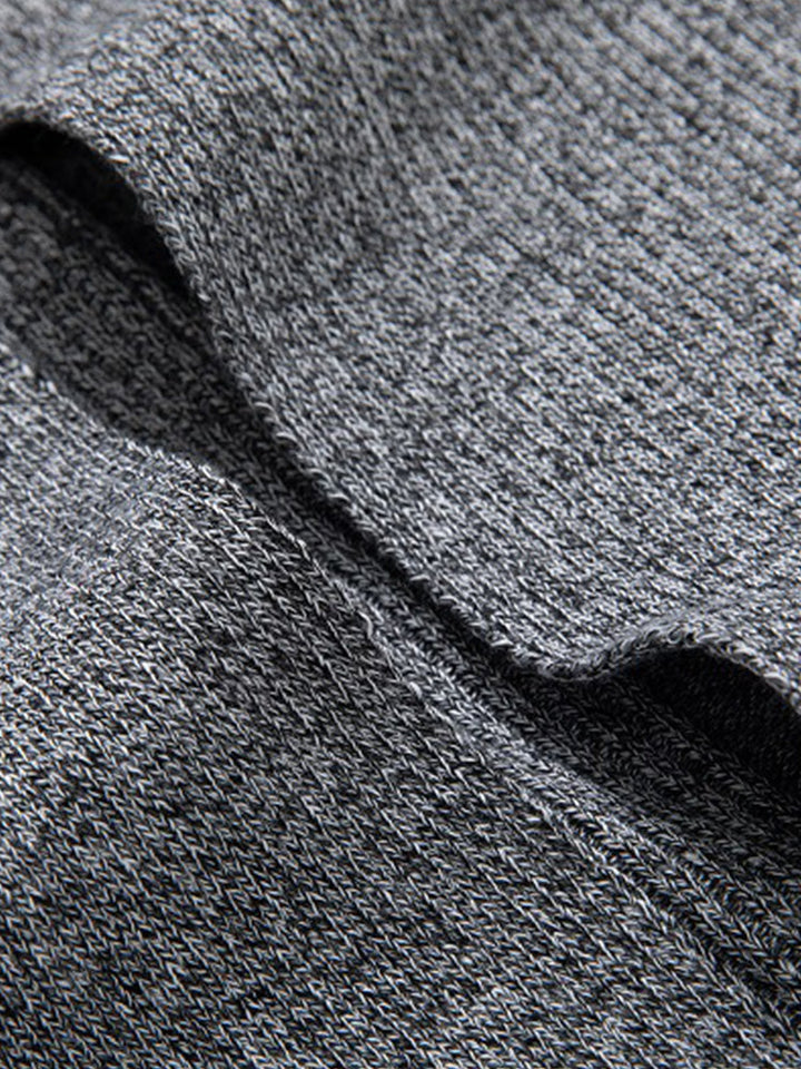 Solid Ribbed Knit Open Front Cardigan