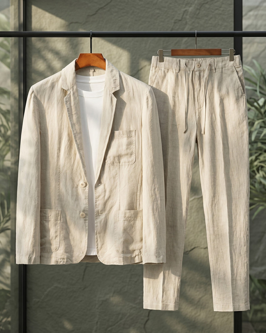 Linen Suit Set