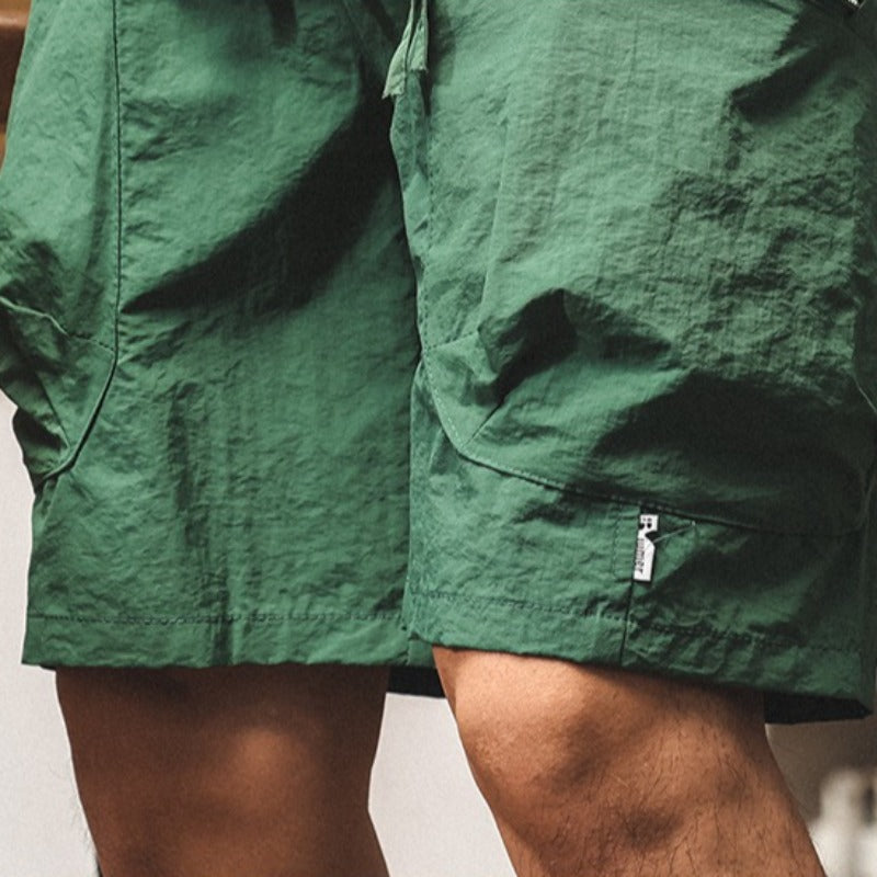 Gorpcore Cooling Ice Silk Lightweight Cargo Shorts