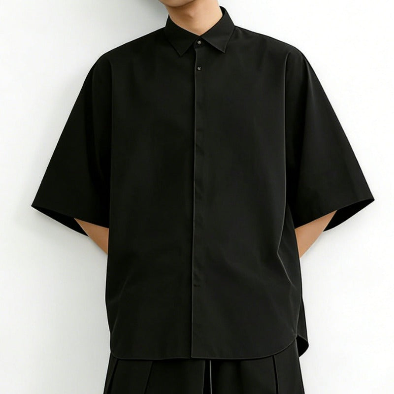 Japanese Loose-fitting Casual Shirt
