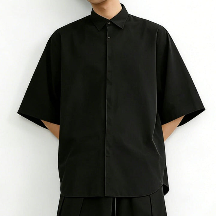 Japanese Loose-fitting Casual Shirt