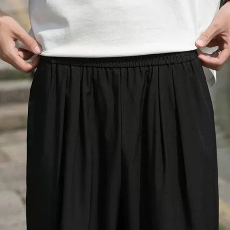 Ice Silk Thin Loose Wide-leg Casual Pants