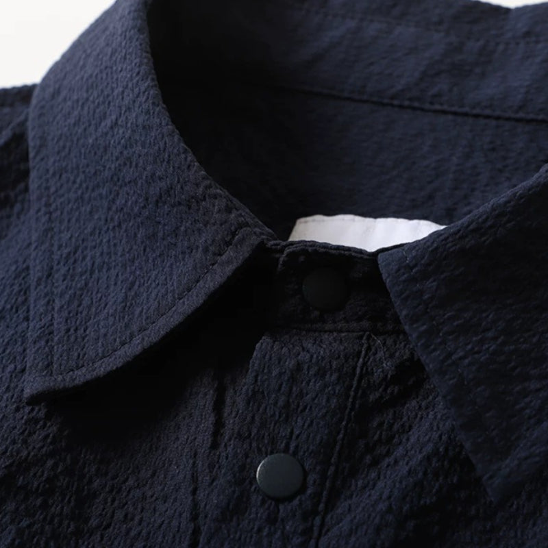Lightweight Seersucker Loose T-shirt