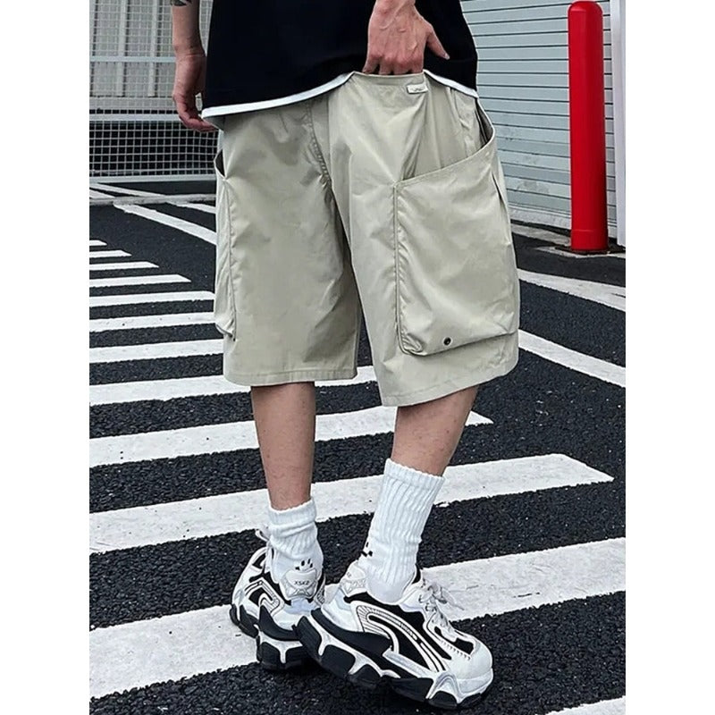 Quick-Dry Lightweight Versatile Techwear Cargo Shorts
