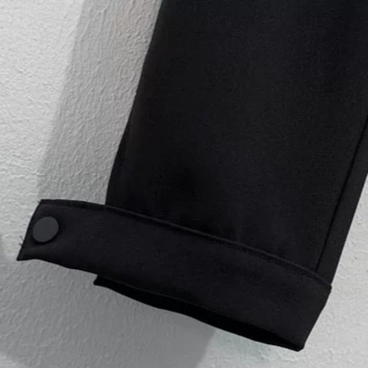 Casual Slim-Fit Cropped Trousers