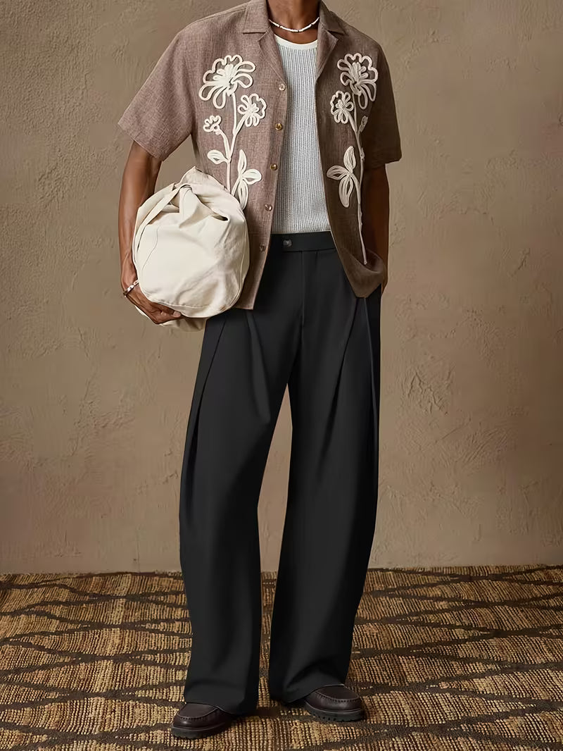 Urban Pleated High-Waist