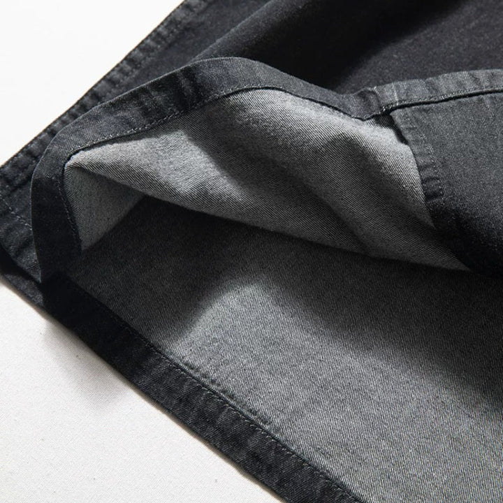Denim Retro Casual Shirt