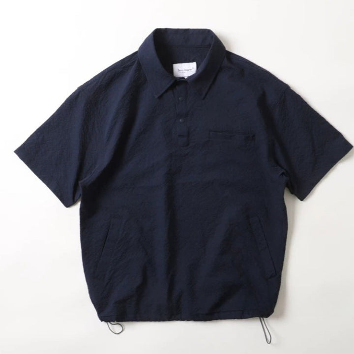 Lightweight Seersucker Loose T-shirt