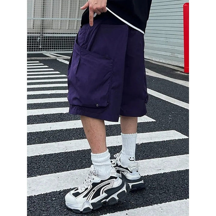 Quick-Dry Lightweight Versatile Techwear Cargo Shorts