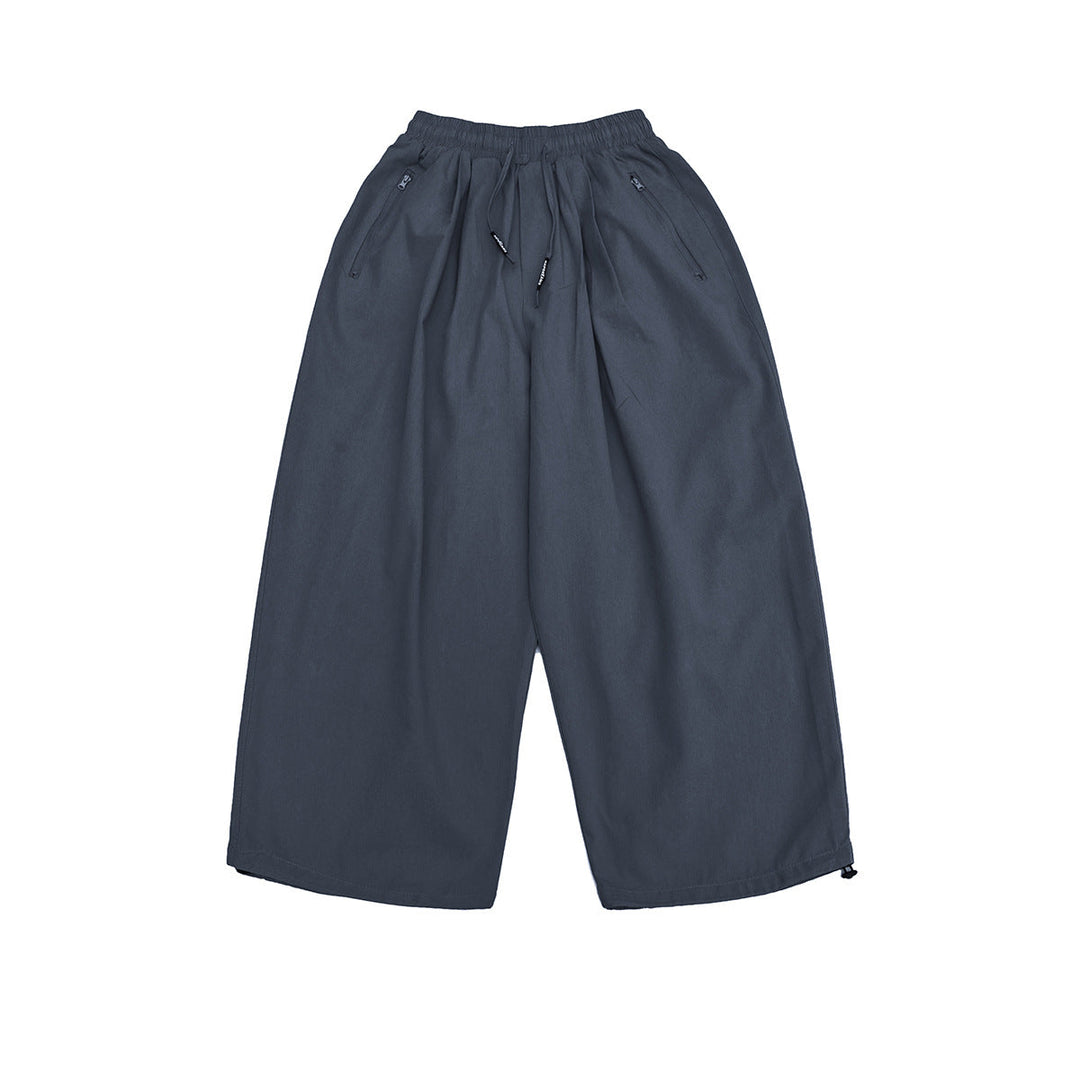 Japanese Retro Loose Straight Leg Casual Pants