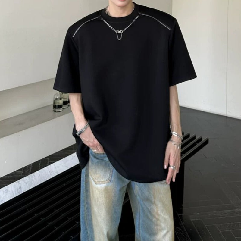 Metal Necklace Deconstructed T-shirt