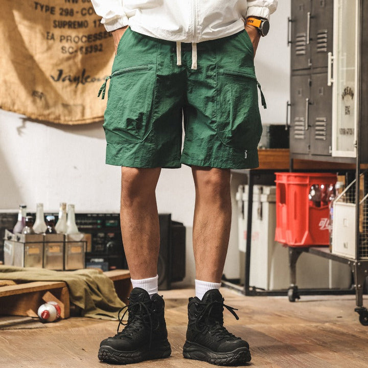 Gorpcore Cooling Ice Silk Lightweight Cargo Shorts