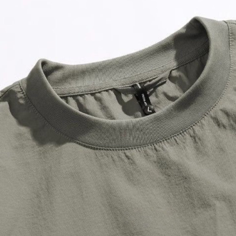 Retro Pocket Quick-Dry Thin T-Shirt
