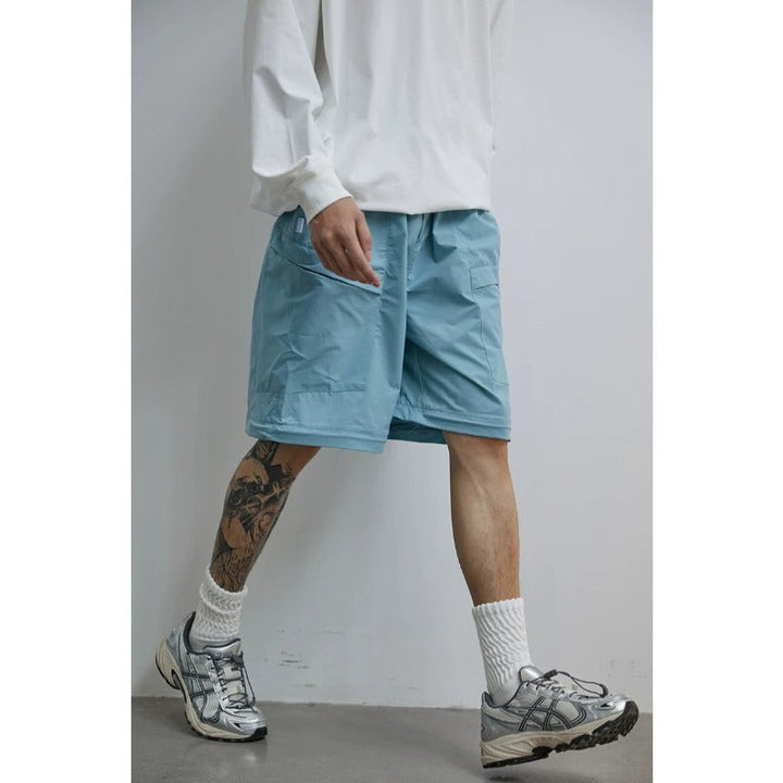 Detachable Loose-Fit Quick-Drying Breathable Pants