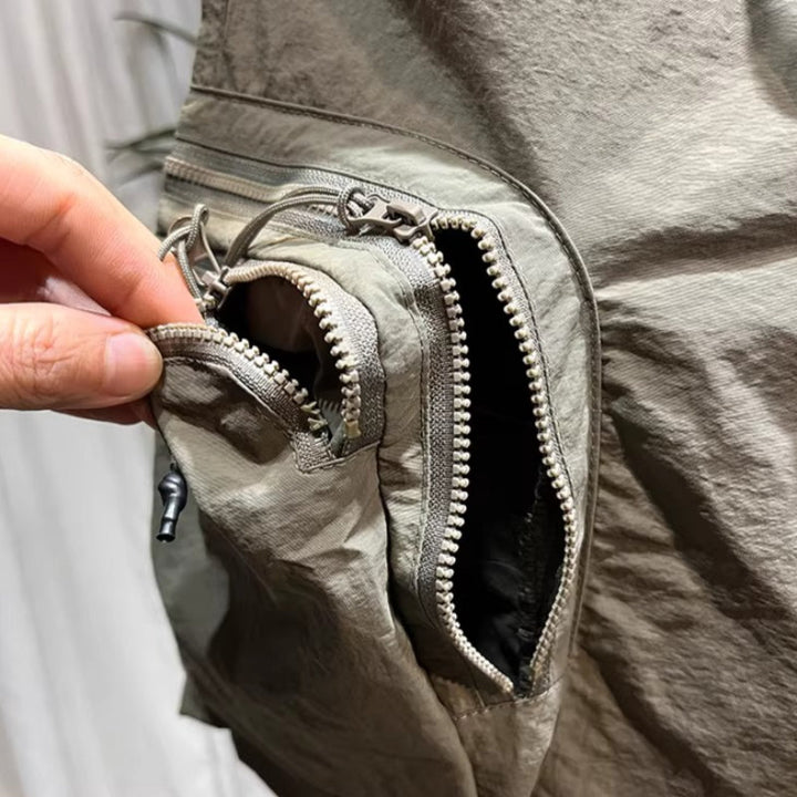 Summer Multi-pocket Quick-drying Shorts