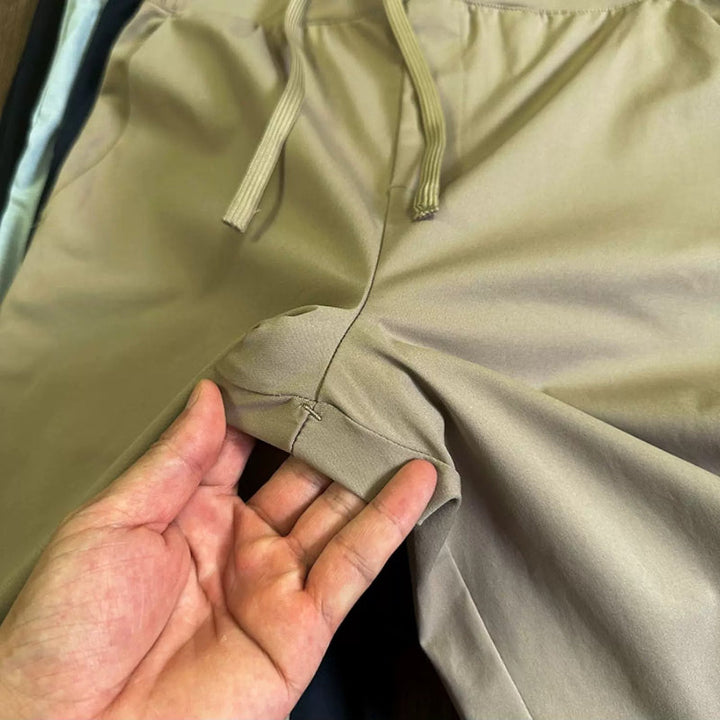 Stretchy Quick-Drying Straight-Leg Casual Pants