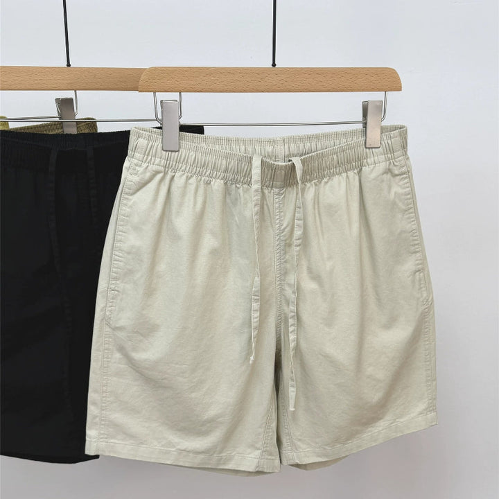 Retro Pure Cotton Workwear Casual Shorts