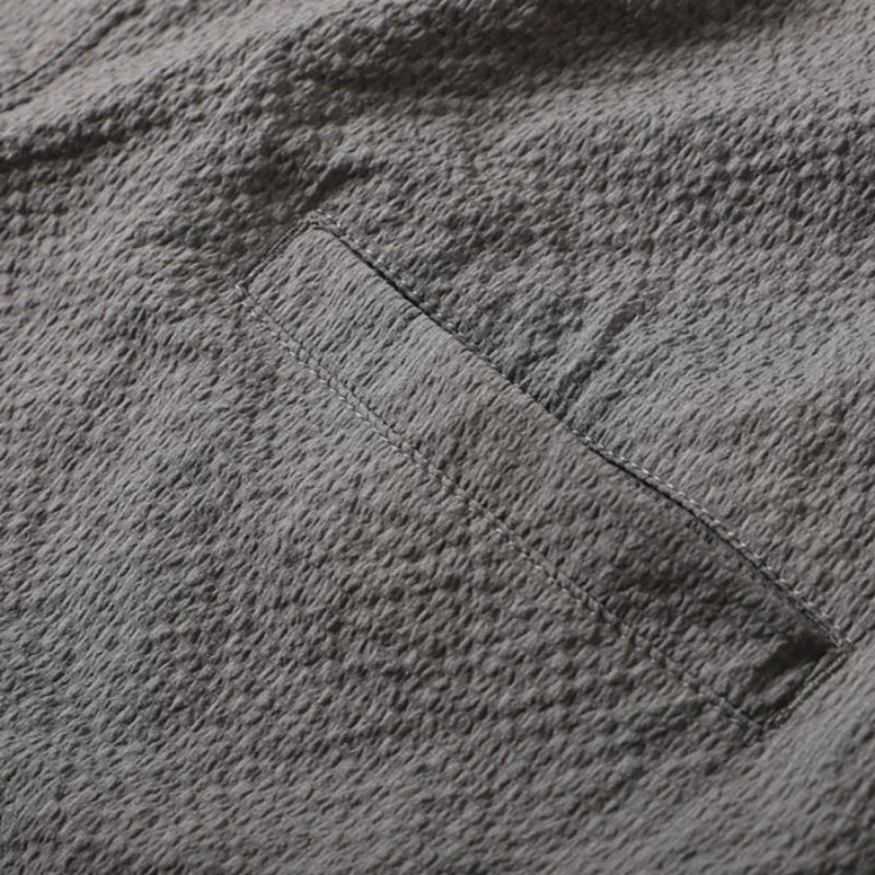Lightweight Seersucker Loose T-shirt