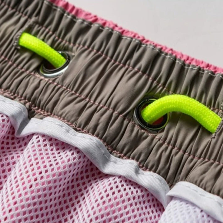 Quick Dry Ice Silk Lightweight Athletic Beach Shorts