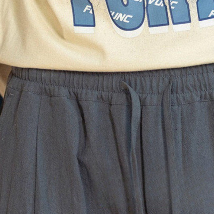 Casual Wide-leg Curved Pants