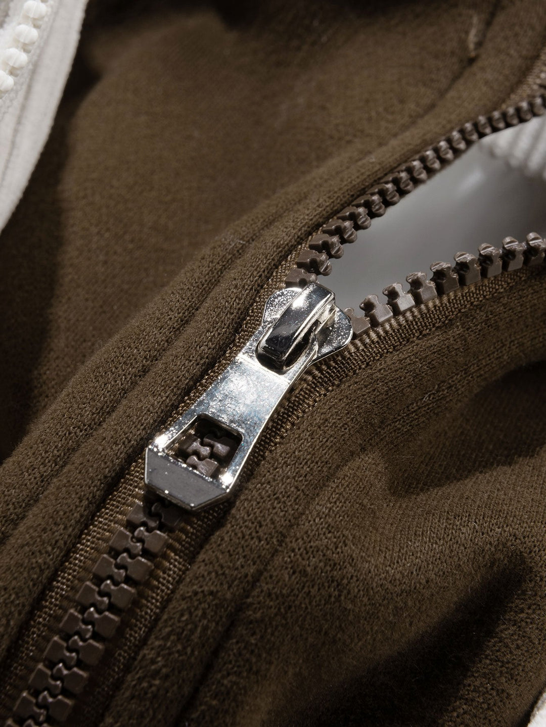 Corduroy Hooded Puffer Coat
