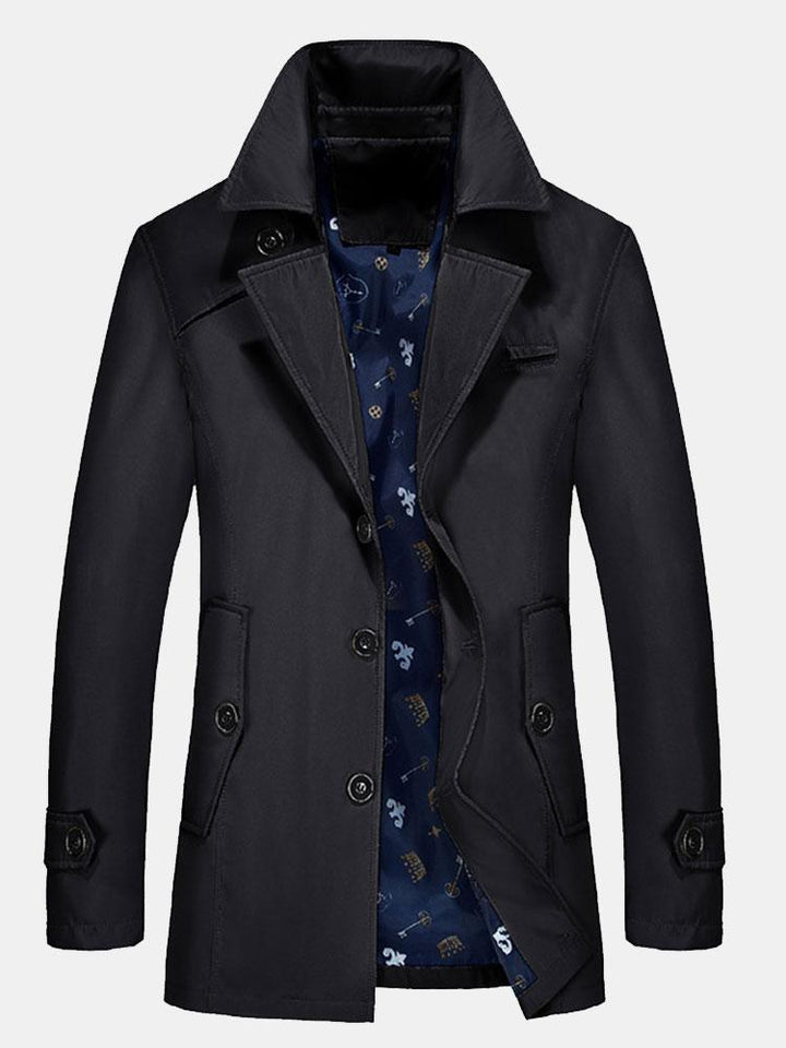 Mid Length Trench Coat