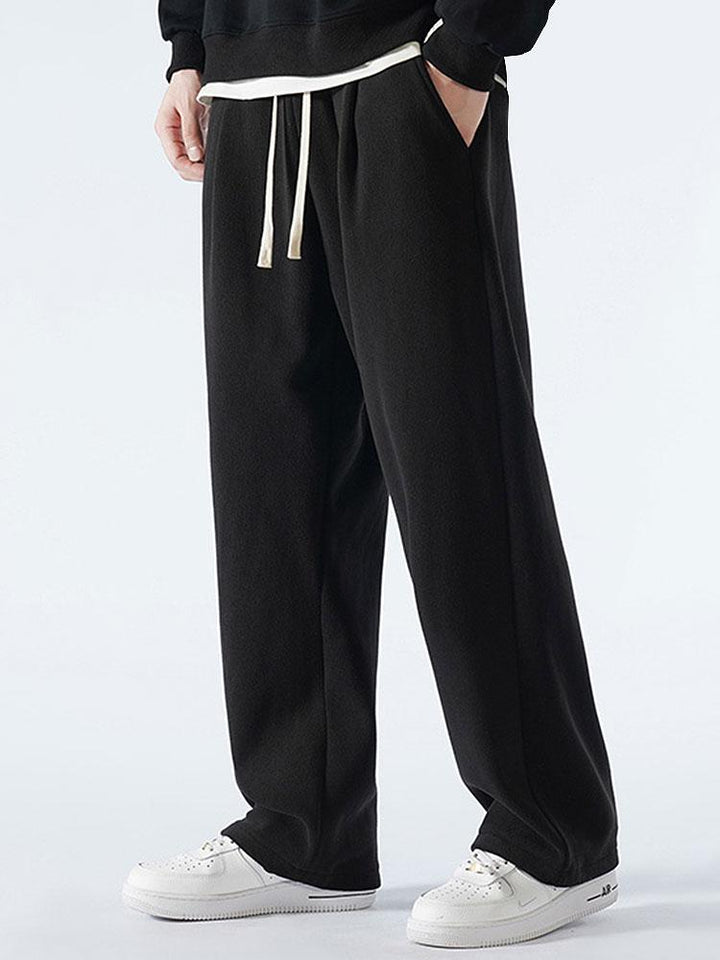 Polar Fleece Loose Fit Straight Leg Pants
