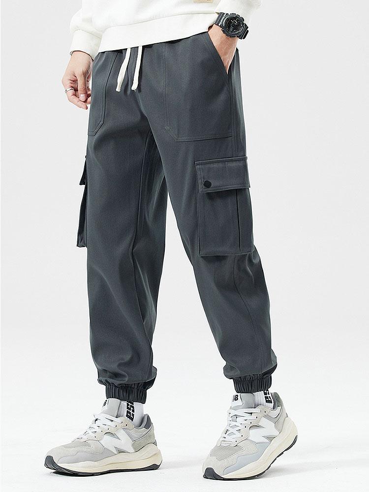 Chino Cargo Jogger Pants