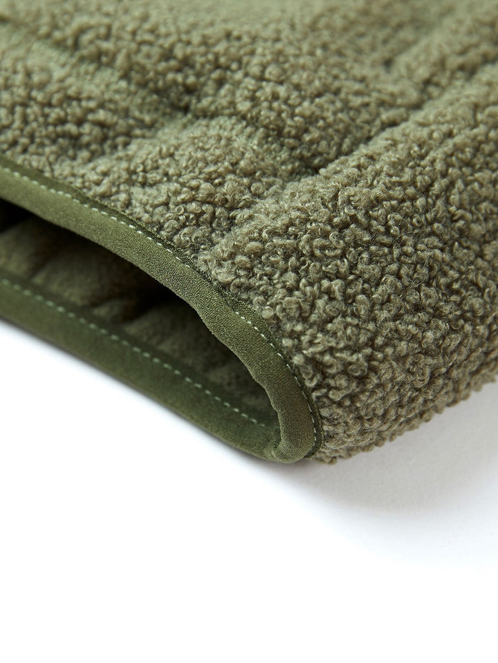 Teddy Fleece Zip Up Coat