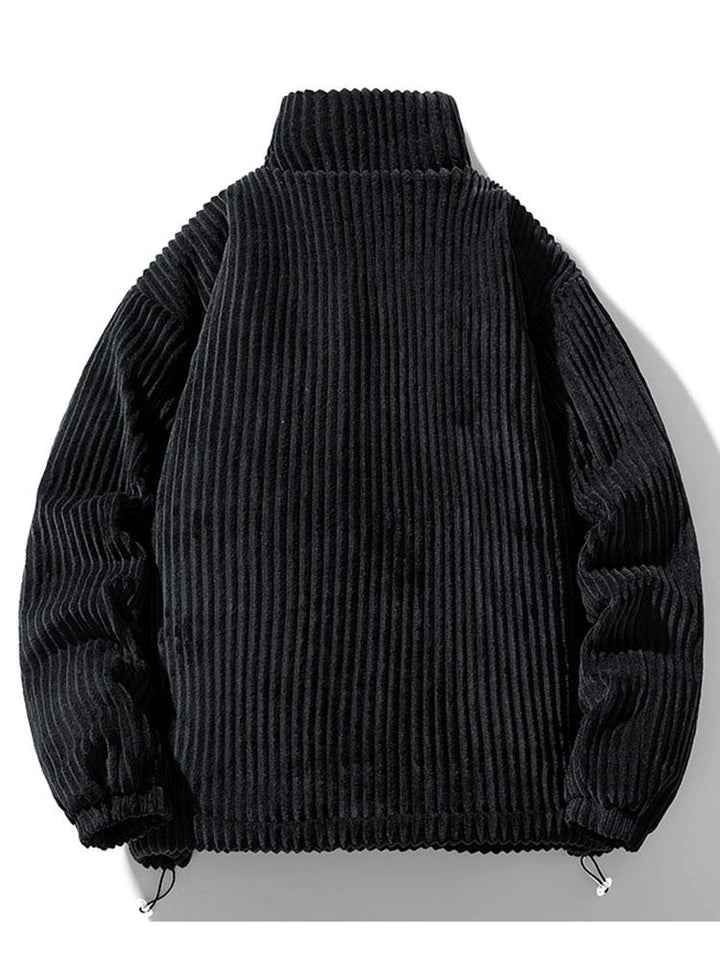 Quilted Lined Corduroy Coat