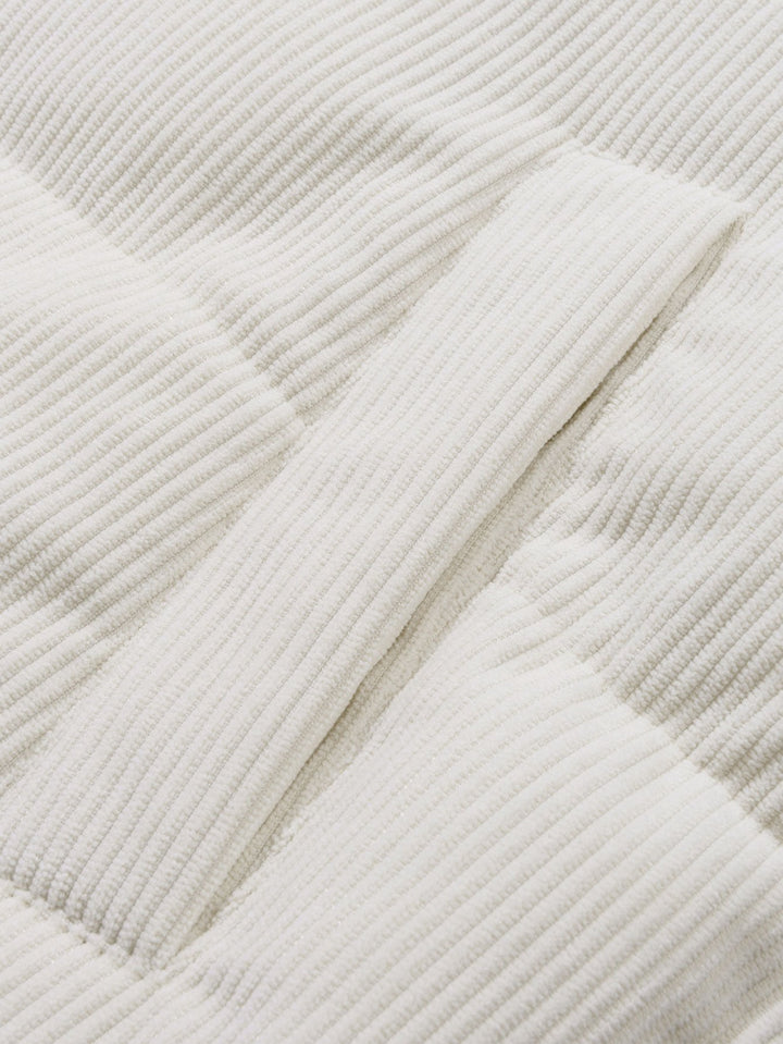 Reversible Teddy Fleece Corduroy Coat