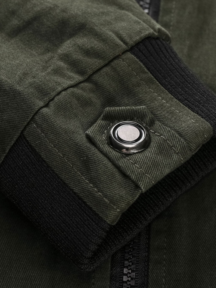 Chino Zip Up Jacket