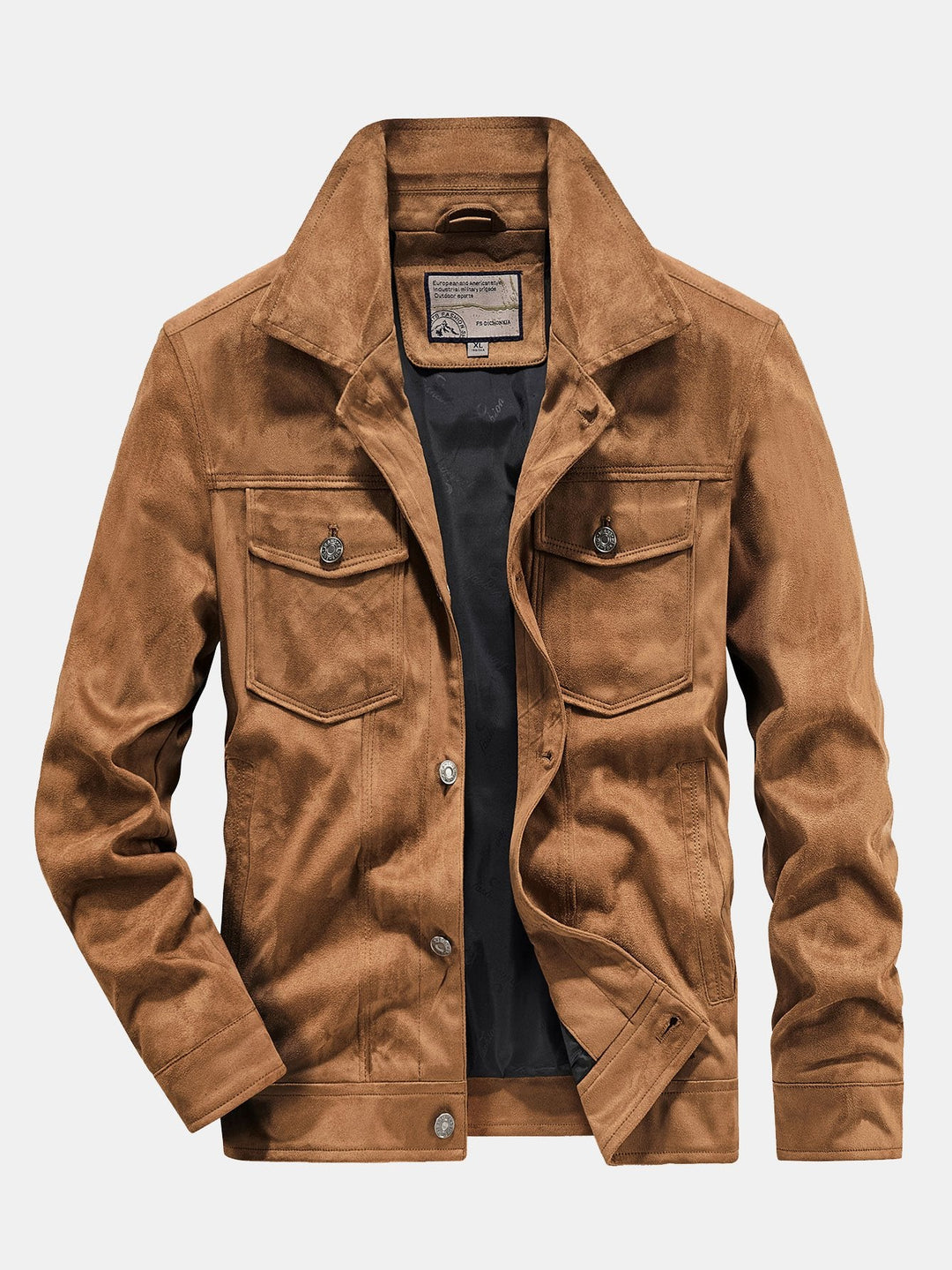 Faux Suede Jacket