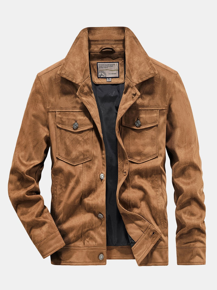 Faux Suede Jacket