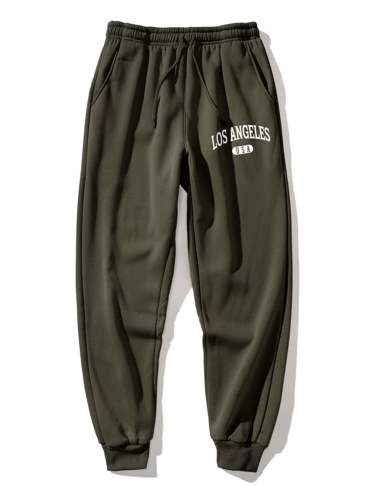 Los Angeles Print Jogger Pants