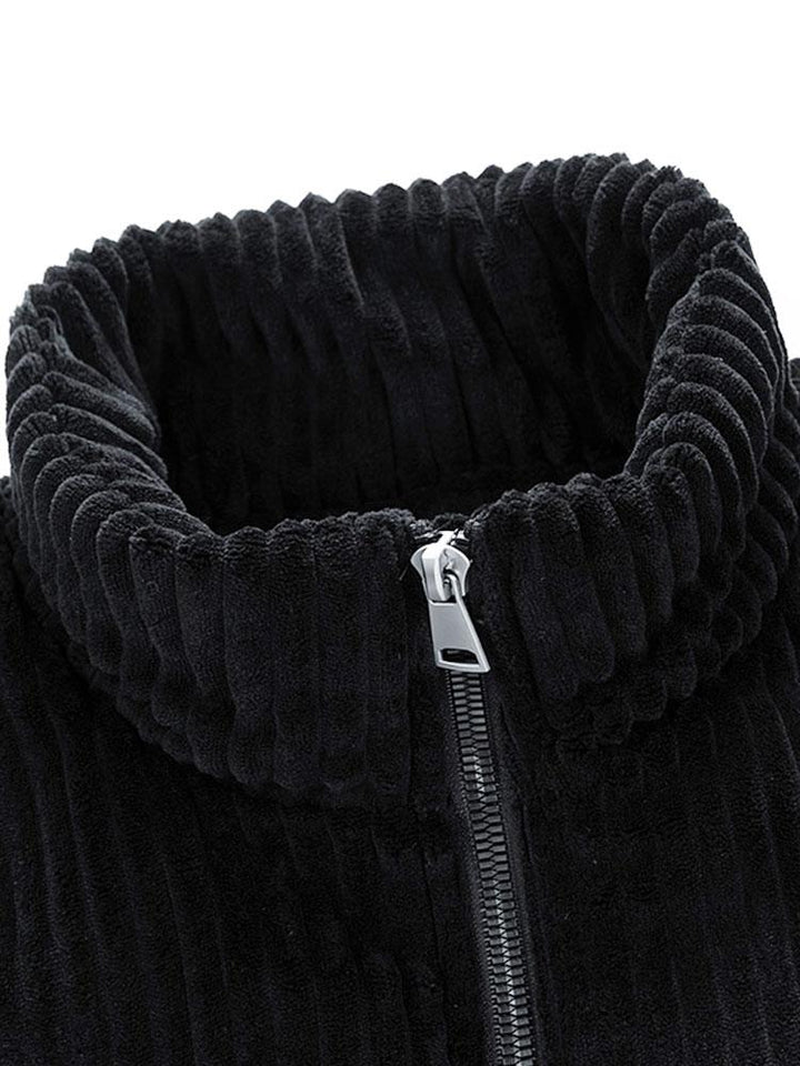 Quilted Lined Corduroy Coat