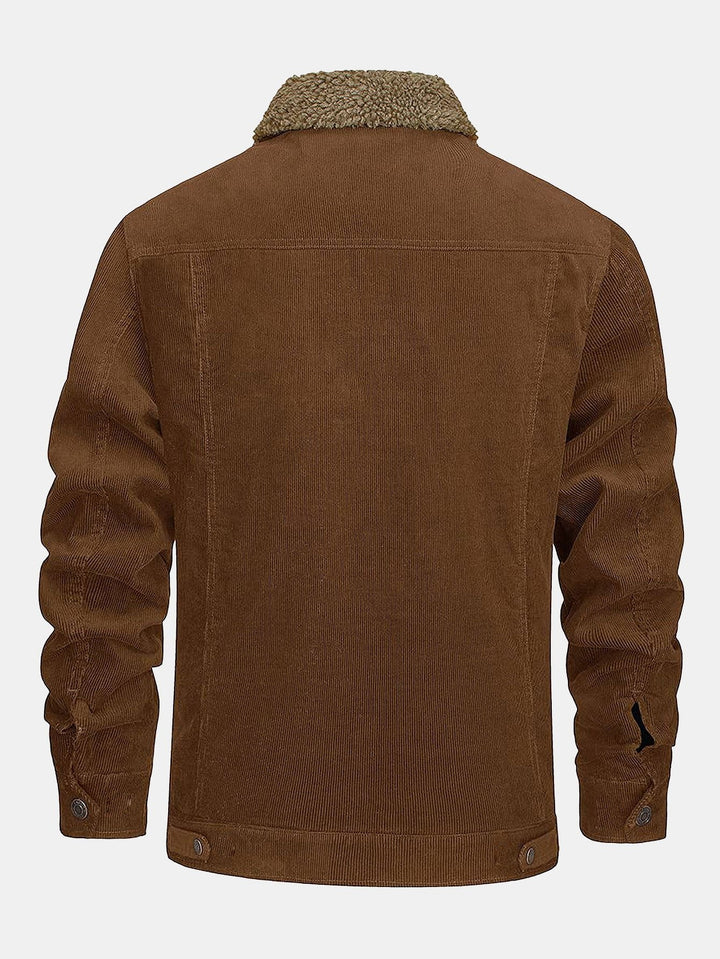Teddy Lined Corduroy Jacket